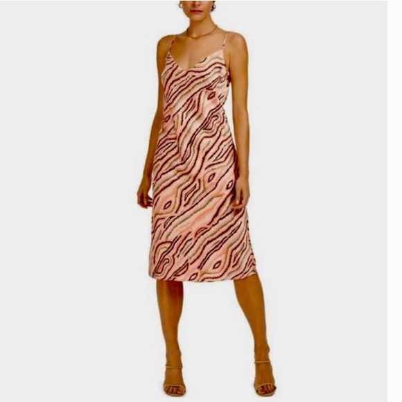 Dress Casual Midi By Bar Iii In Black, Size: M